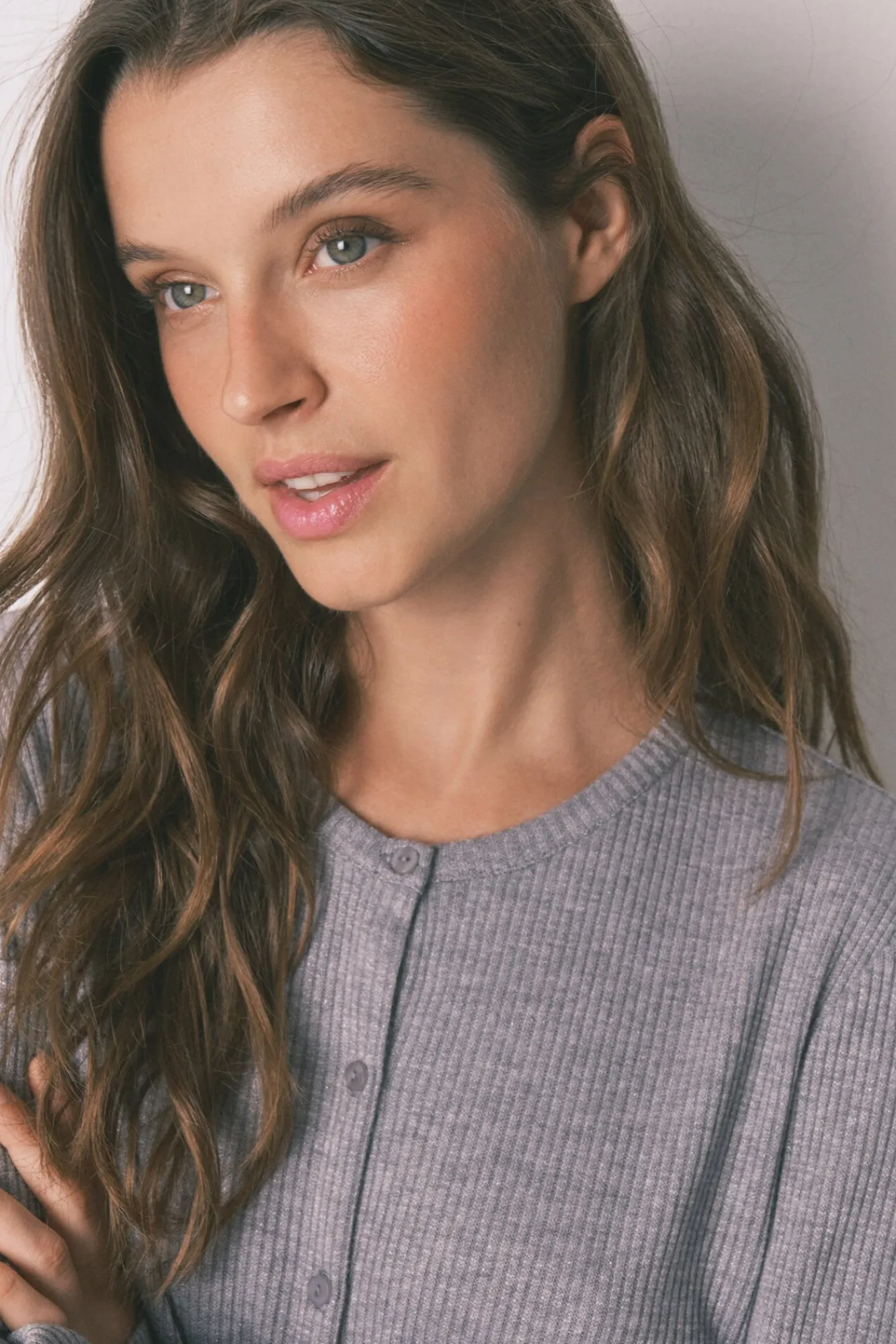 Mujer Women'secret Pijamas|Pijamas>Pijama largo canalé suave brillo