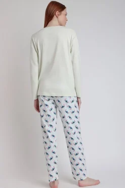 Mujer Admas Pijamas|Pijamas>Pijama largo Stitch para mujer