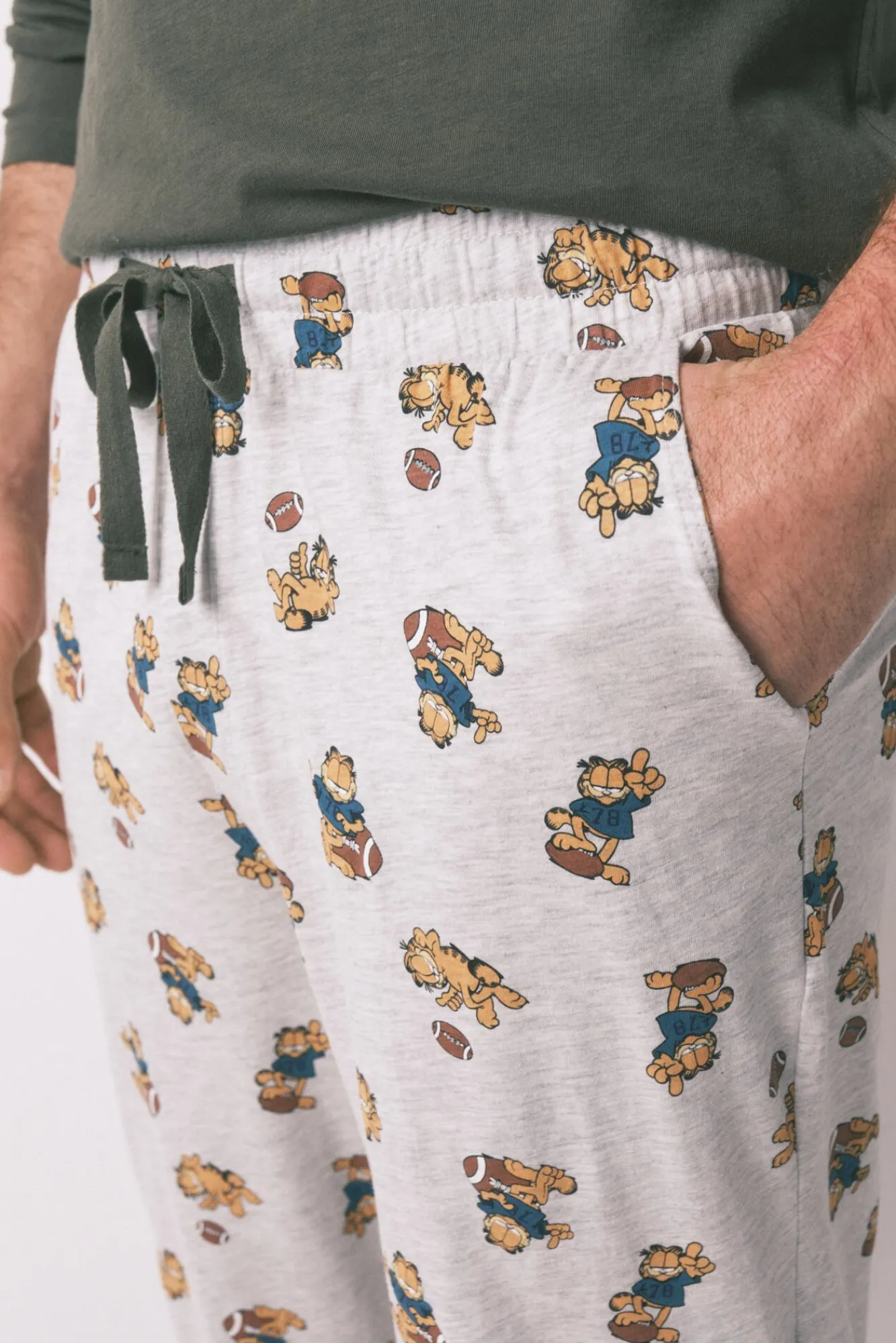 Hombre Women'secret Pijamas>Pijama largo hombre 100% algodón "Garfield"