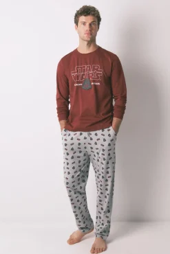 Hombre Women'secret Pijamas>Pijama largo hombre 100% algodón "Star Wars"