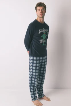 Hombre Women'secret Pijamas>Pijama largo hombre polar Muppets