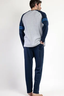 Hombre Admas Pijamas>Pijama largo Imperio Star Wars para hombre