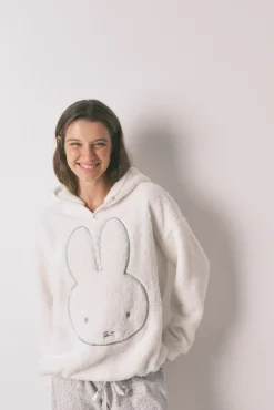 Mujer Women'secret Pijamas|Pijamas>Pijama largo polar estampado animal Miffy