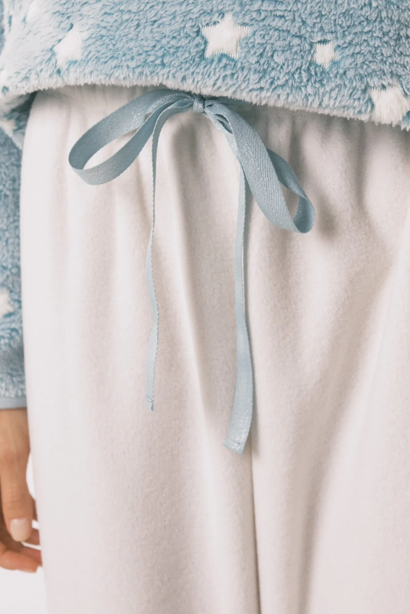 Mujer Women'secret Pijamas|Pijamas>Pijama largo polar mousse estrellas