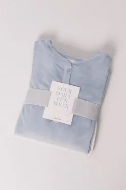 Mujer Women'secret Pijamas|Pijamas>Pijama largo polar suave cenefas