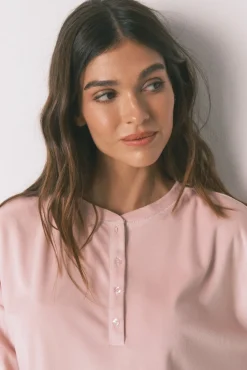 Mujer Women'secret Pijamas|Pijamas>Pijama largo polar suave cenefas