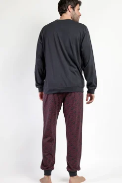 Hombre Admas Pijamas>Pijama largo Star Wars 100% algodón para hombre