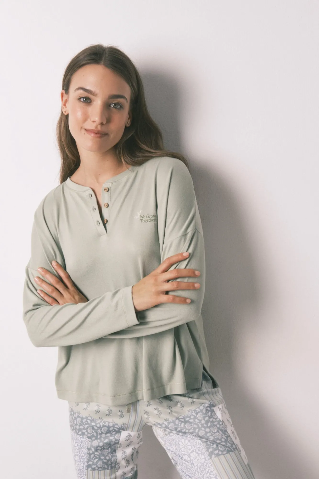 Mujer Women'secret Pijamas|Pijamas>Pijama largo super soft patchwork