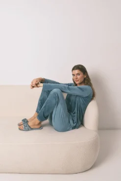 Mujer Women'secret Pijamas|Pijamas>Pijama largo terciopelo