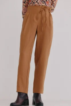 Mujer Hoss Intropia Pantalones>Piper. Pantalón con lazada