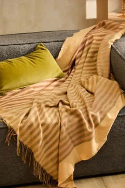 Calma House Mantas>Plaid a rayas Shima