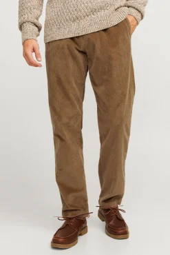 Hombre Jack & Jones Pantalones>Pnatalón jogger de pana