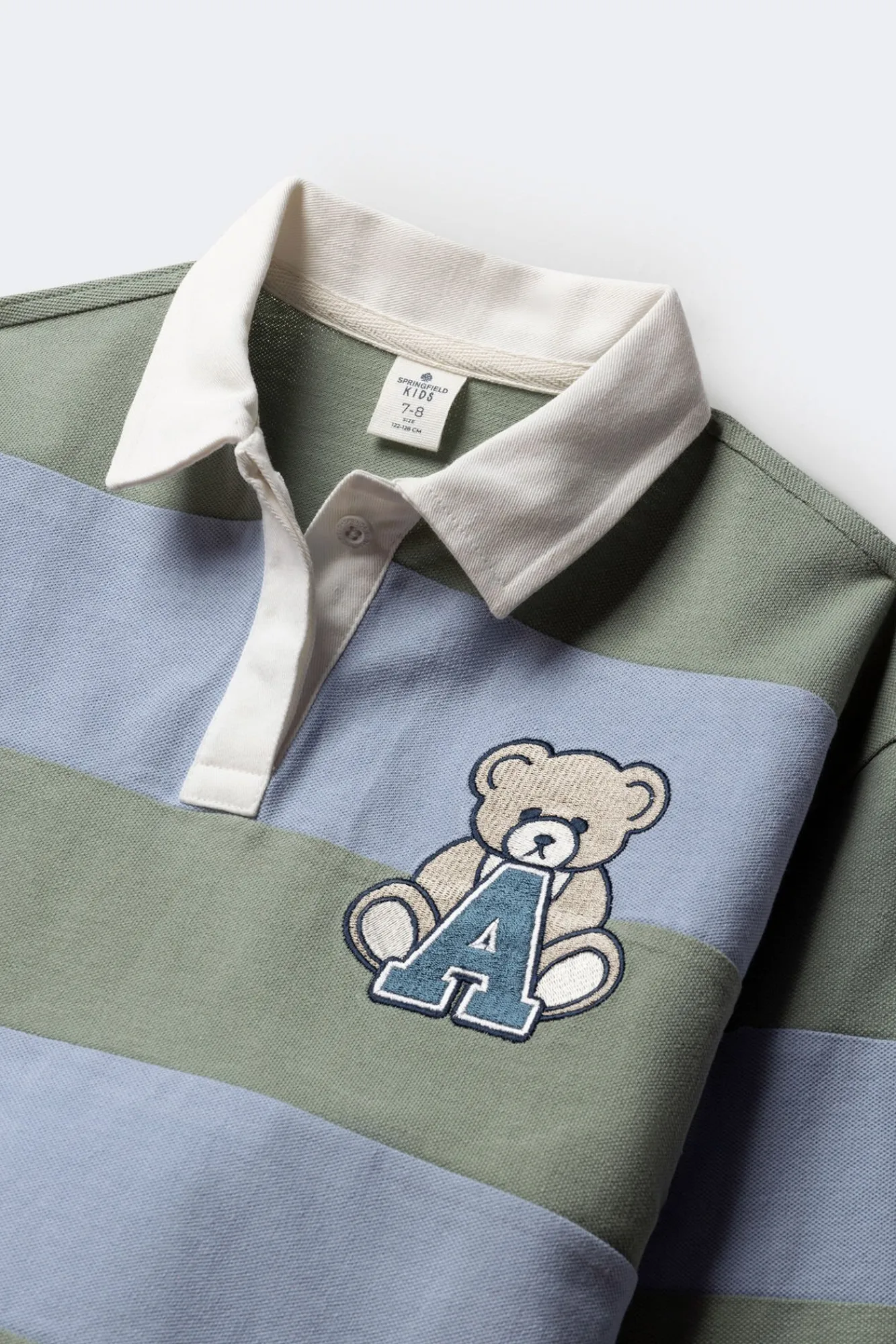 Niños Springfield Kids Camisetas|Blusas>Polo a rayas niña