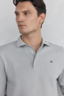 Hombre Pedro del Hierro Polos>Polo básico manga larga