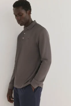 Hombre Pedro del Hierro Polos>Polo básico manga larga