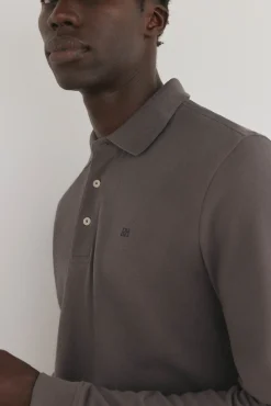 Hombre Pedro del Hierro Polos>Polo básico manga larga