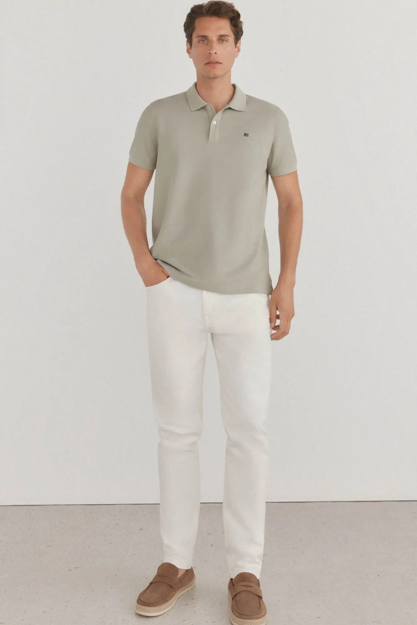 Hombre Pedro del Hierro Polos>Polo básico slim