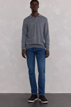 Hombre Pedro del Hierro Polos|Jerséis>Polo collar torzal liso