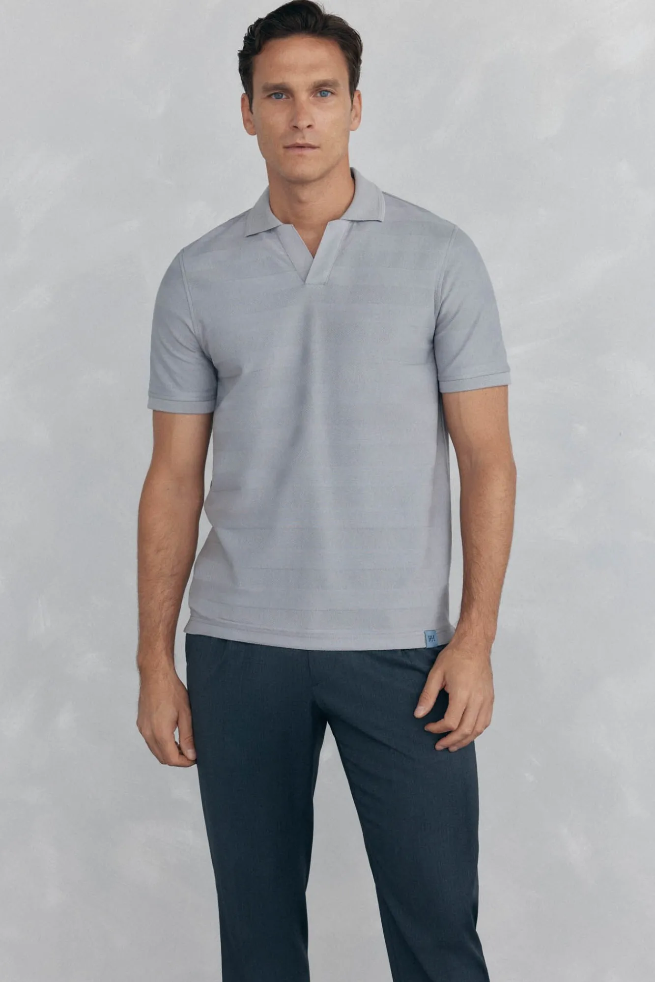 Hombre Pedro del Hierro Polos>Polo estructura jacquard