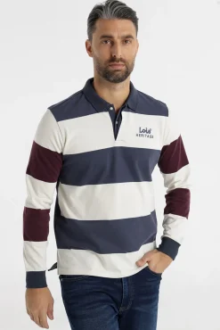 Hombre Lois Polos>Polo Manga Larga