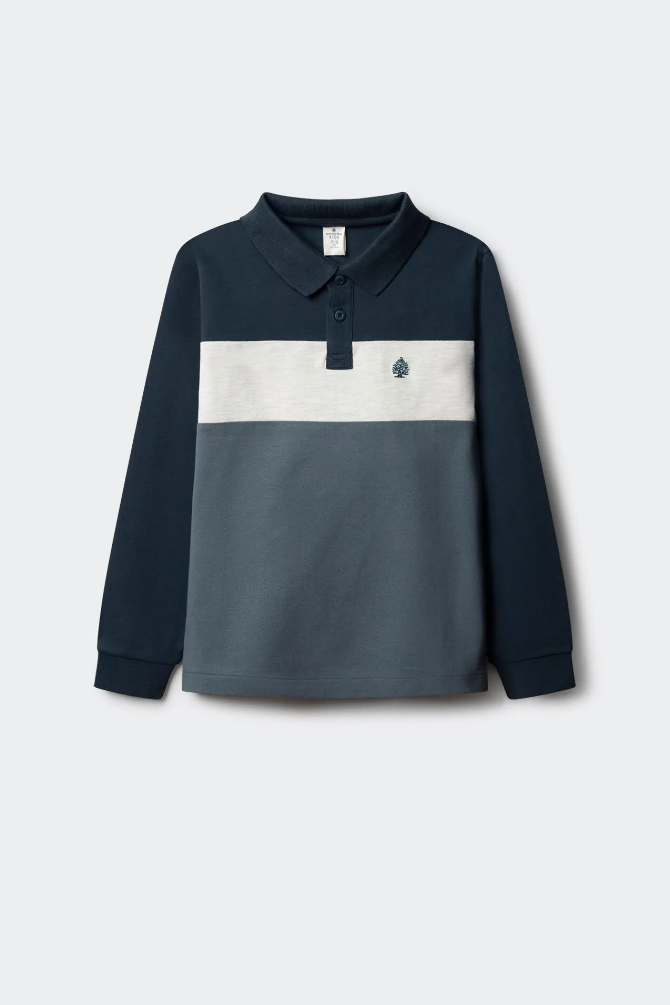 Niños Springfield Kids Camisetas|Polos>Polo manga larga color block niño