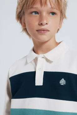Niños Springfield Kids Polos|Camisetas>Polo manga larga detalle rayas niño
