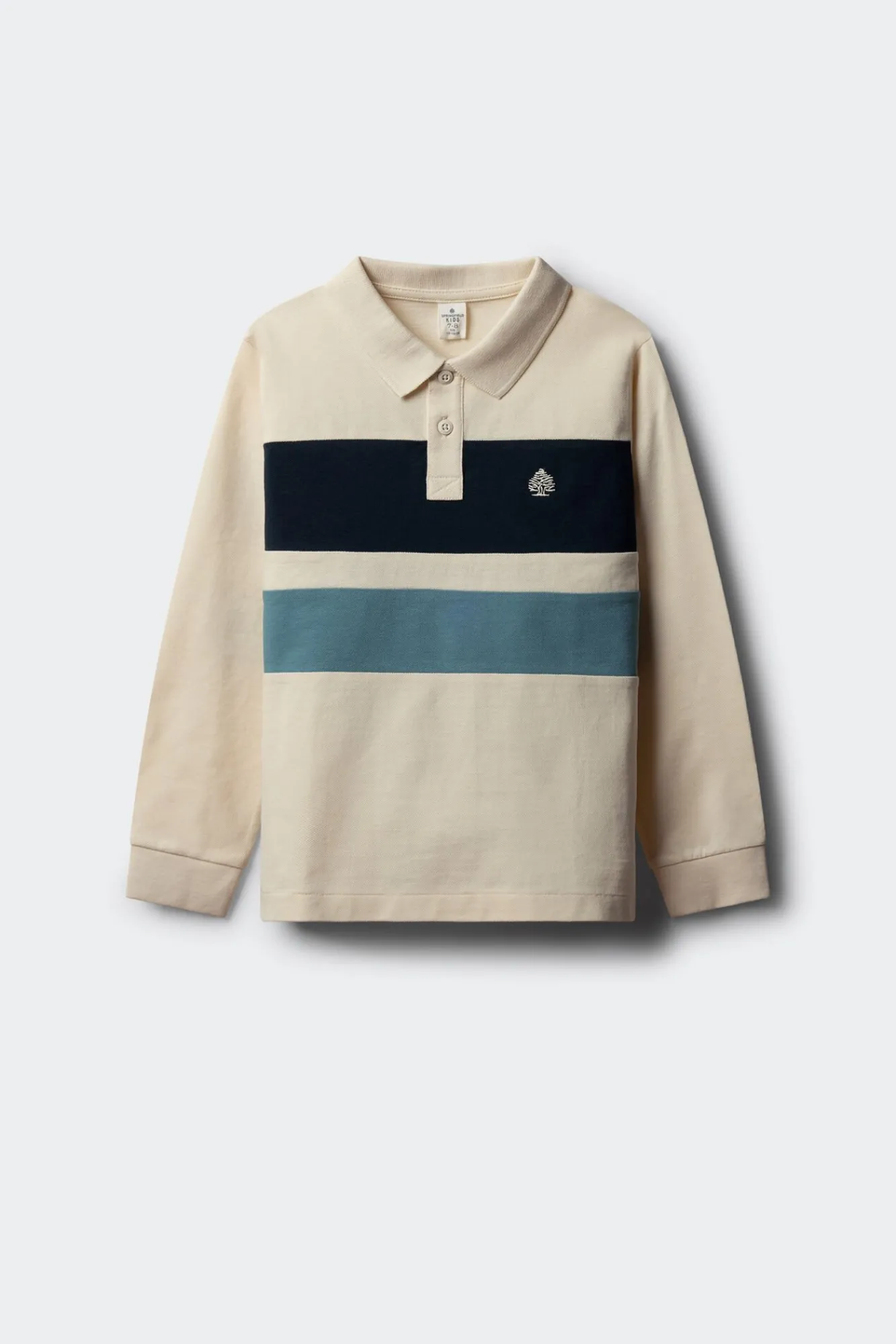 Niños Springfield Kids Polos|Camisetas>Polo manga larga detalle rayas niño