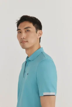 Hombre Pedro del Hierro Polos>Polo puños contraste