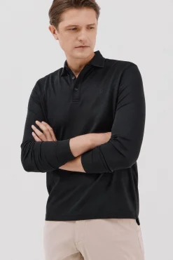 Hombre Cortefiel Polos|Jerséis>Polo refinado manga larga