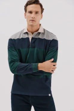 Hombre Cortefiel Polos>Polo rugby bloques