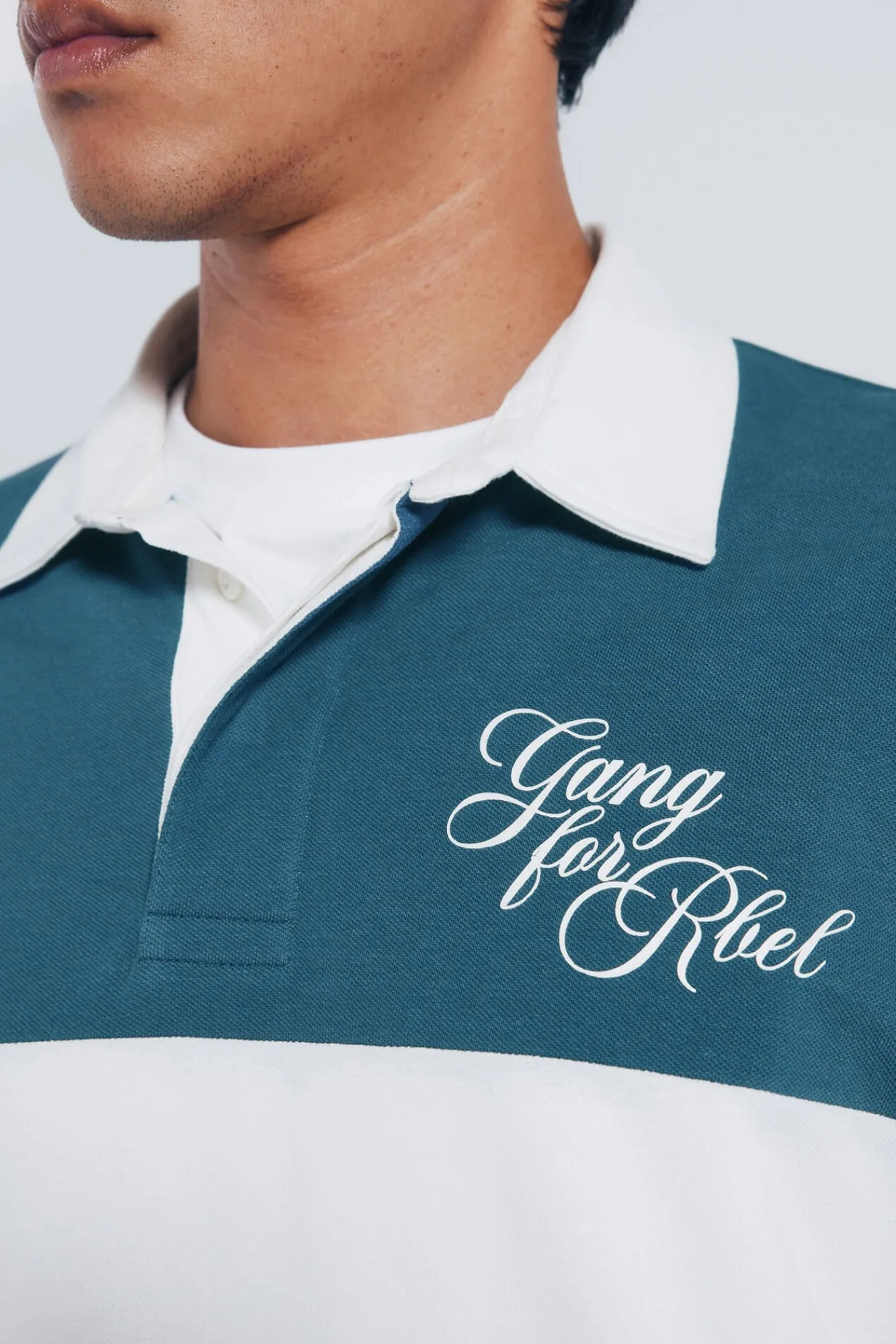 Hombre Springfield Polos>Polo rugby manga larga