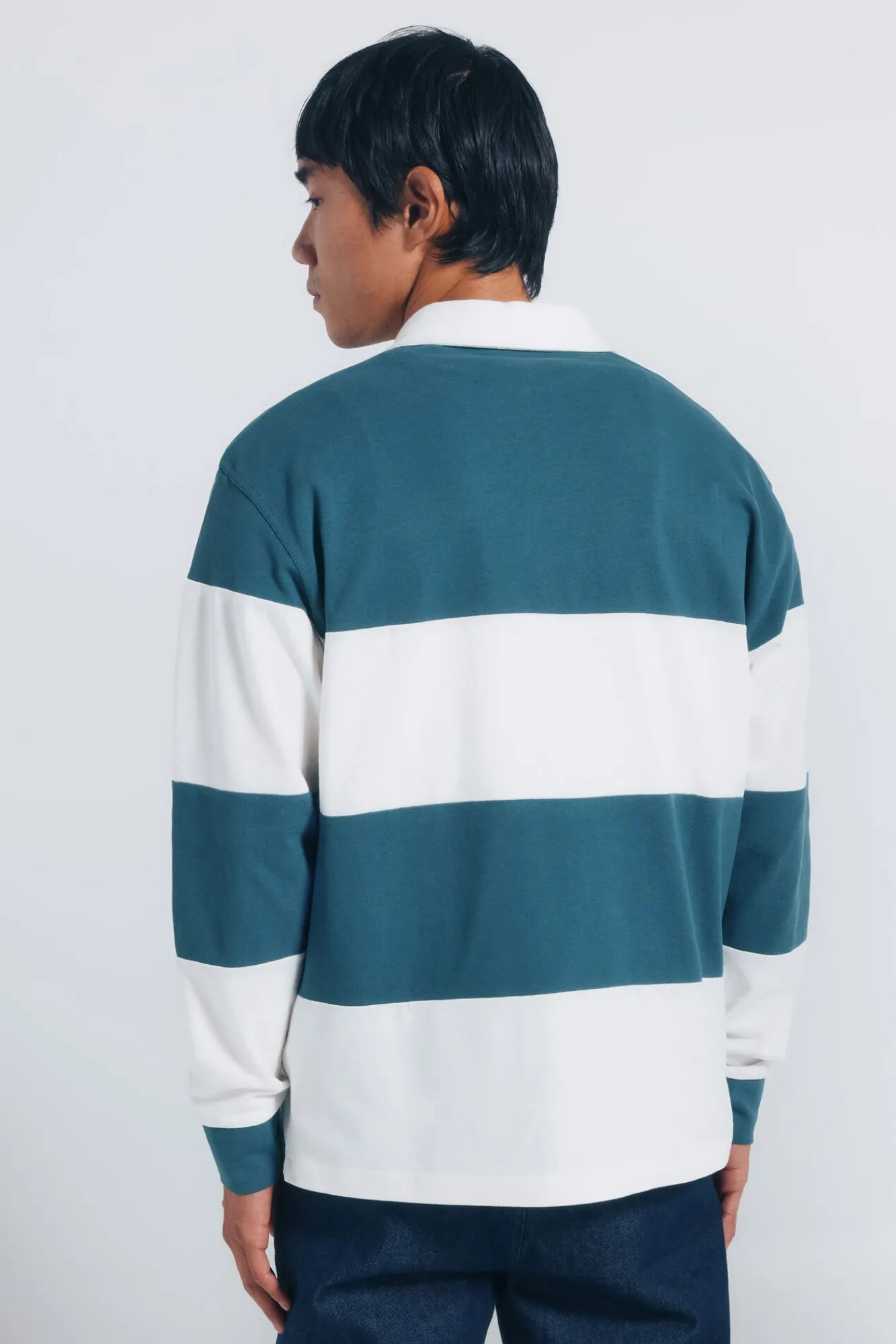 Hombre Springfield Polos>Polo rugby manga larga