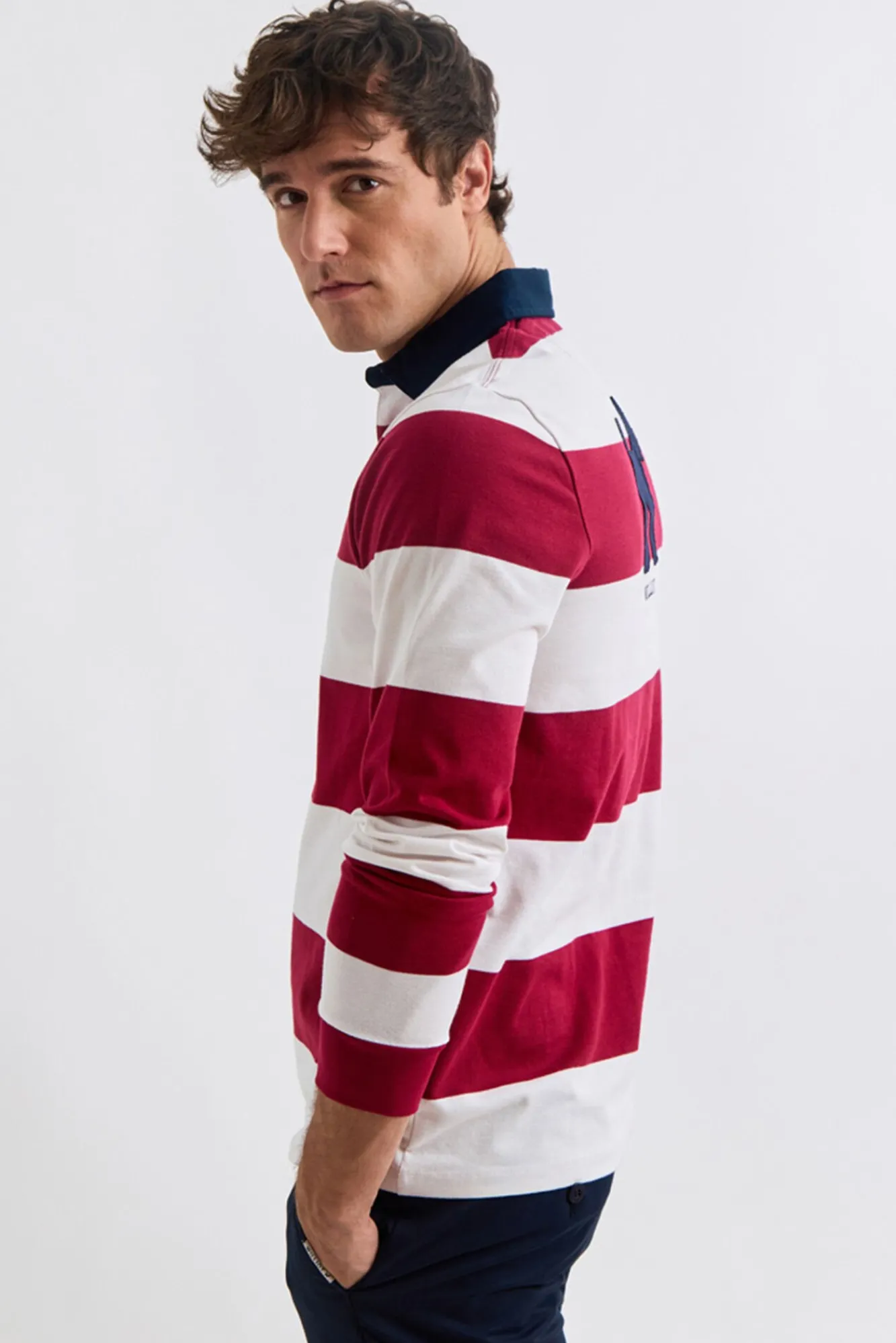 Hombre Williot Polos>Polo Rugby Rayas