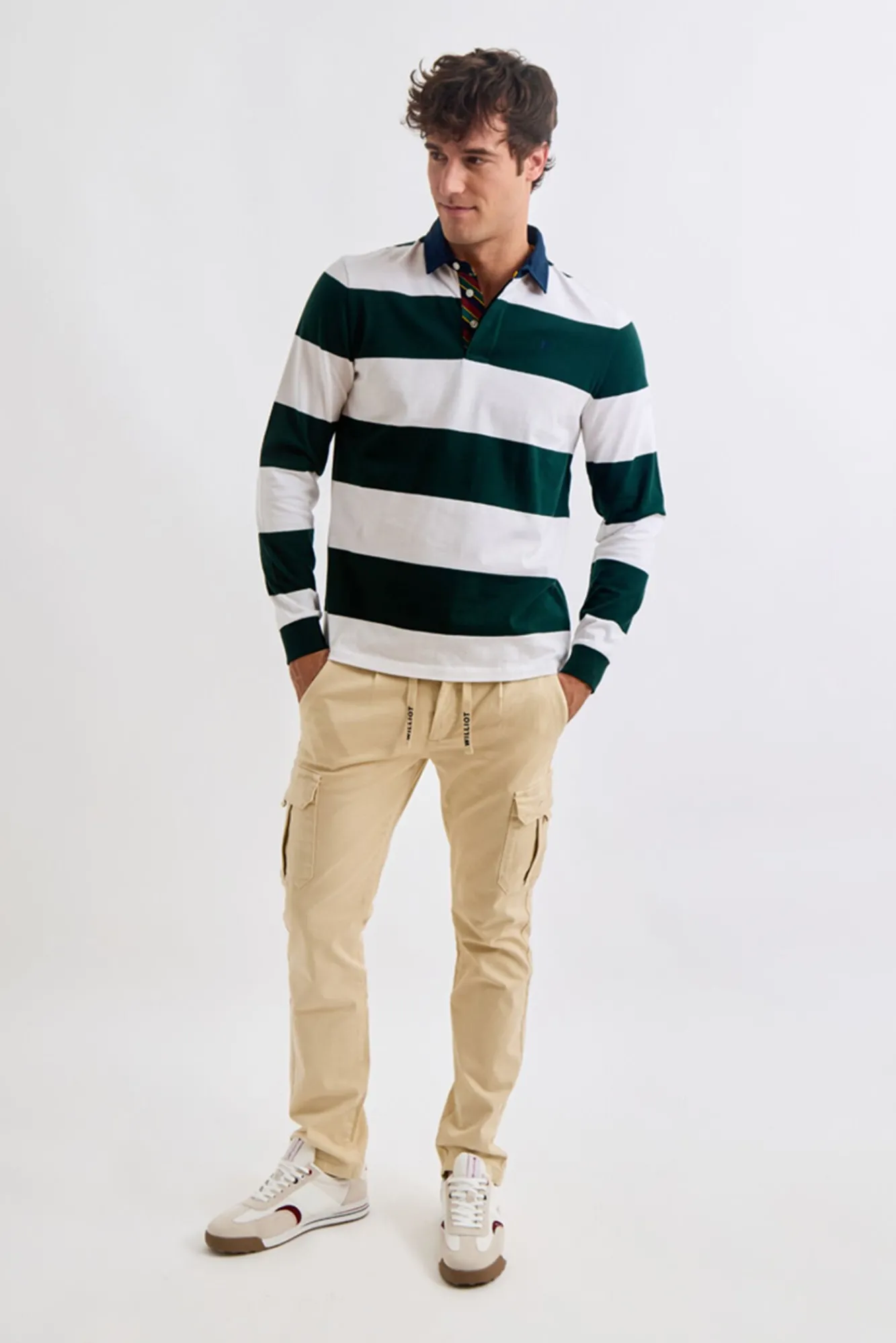 Hombre Williot Polos>Polo Rugby Rayas