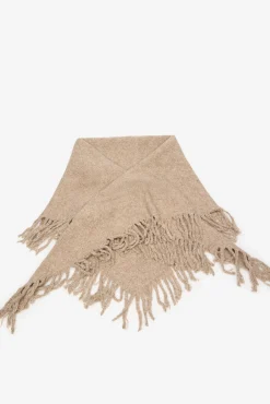 Mujer Cortefiel Pañuelos Y Fulares|Bufandas>Poncho flecos