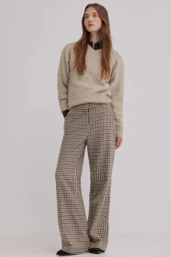 Mujer Hoss Intropia Pantalones>Prado. Pantalón a cuadros