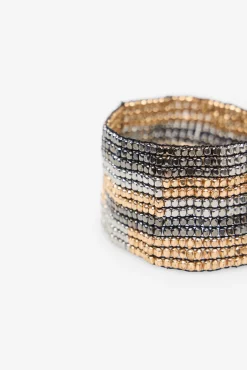 Mujer Cortefiel Joyería Y Bisutería>Pulsera beads tricolor