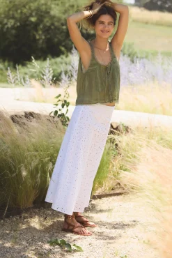 Mujer Hoss Intropia Faldas>Regina. Falda perforada