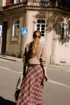 Mujer Hoss Intropia Faldas>Renée. Falda a cuadros