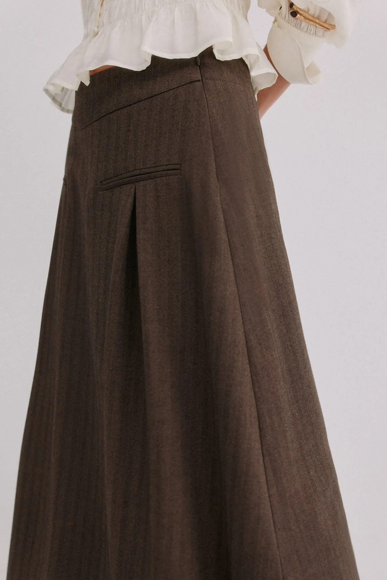 Mujer Hoss Intropia Faldas>Reyes. Falda con pliegues