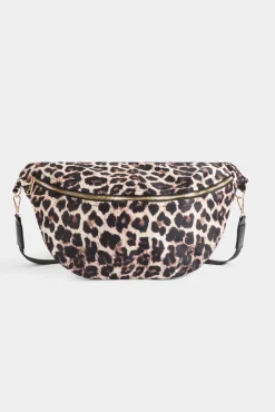 Mujer Morgan Bolsos>Riñonera estampado leopardo
