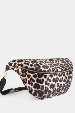 Mujer Morgan Bolsos>Riñonera estampado leopardo
