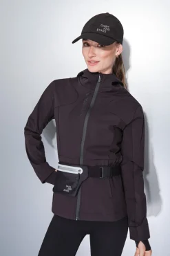 Mujer Dash and Stars Bolsos|Deporte>Riñonera negra extra plana