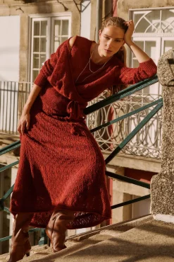 Mujer Hoss Intropia Faldas>Rossie. Falda calada