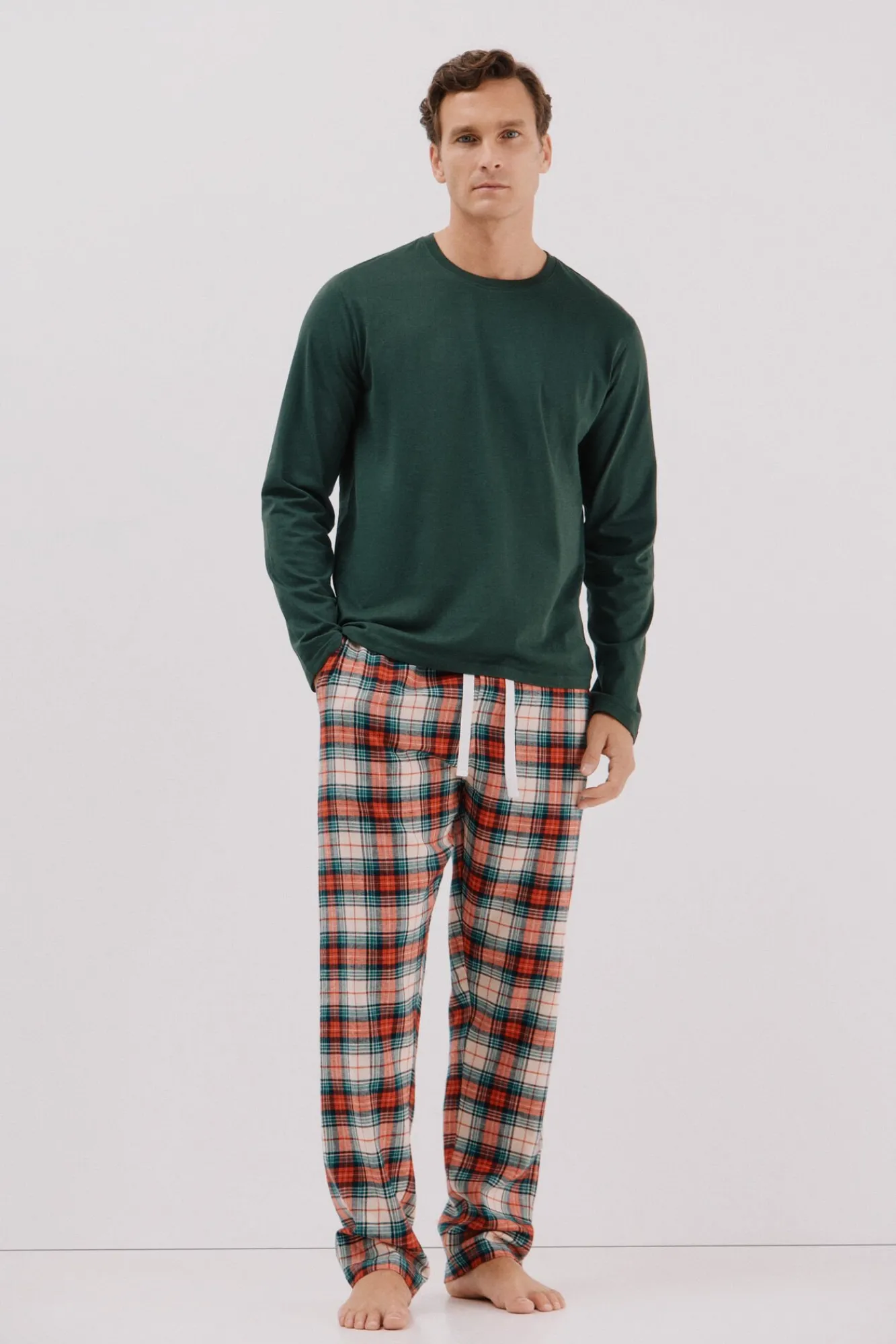 Hombre Cortefiel Pijamas>Set de pijama punto y tela