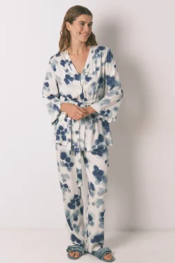 Mujer Women'secret Pijamas|Pijamas>Set pijama satén floral