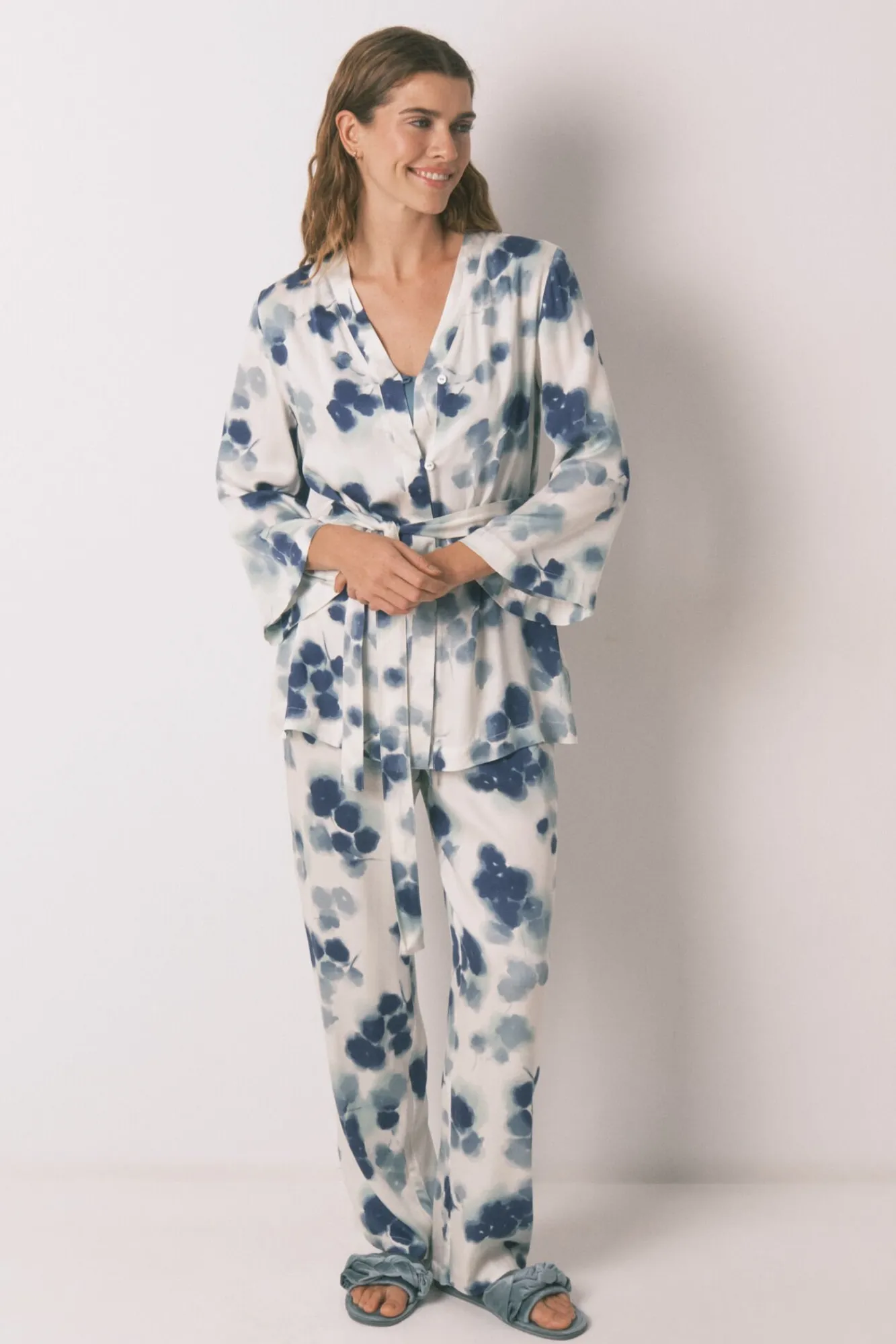 Mujer Women'secret Pijamas|Pijamas>Set pijama satén floral