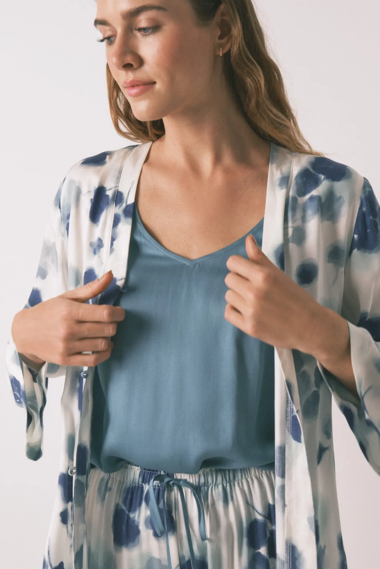 Mujer Women'secret Pijamas|Pijamas>Set pijama satén floral