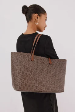 Mujer Cortefiel Bolsos>Shopper monogram