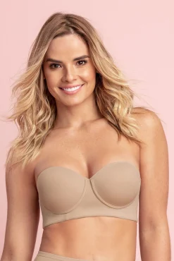 Mujer Leonisa Ropa Interior>Sin tirantes bustier 360° de perfección